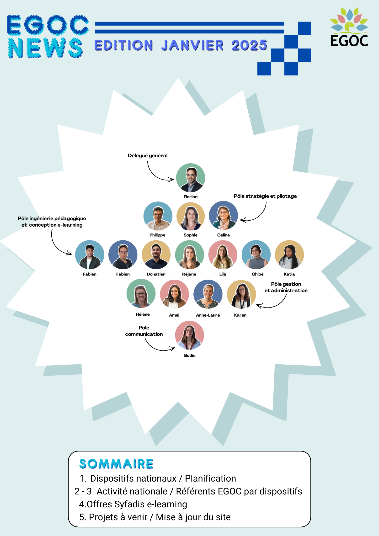 Newsletter Nationale Janvier 2025